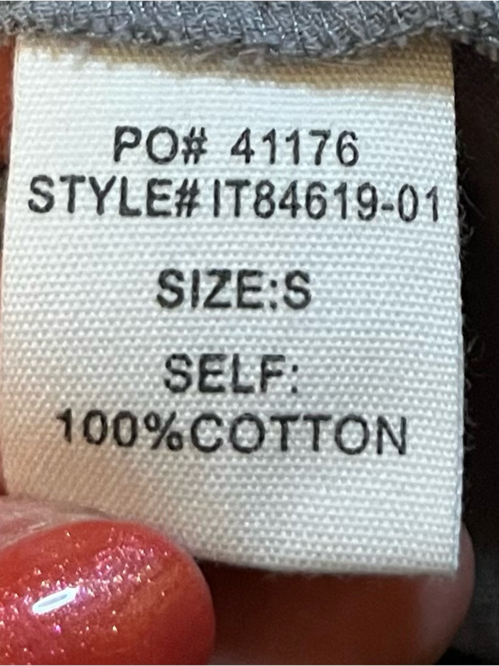 Peach Love California Light Blue Oversized Half Button Pullover Tunic size S - Picture 12 of 13